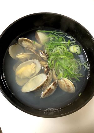 一手間で美味しい！あさりのお吸い物♡-レシピのメイン写真