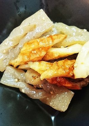 こんにゃくとちくわのきんぴら-レシピのメイン写真