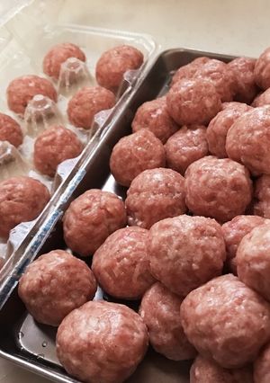 裏ワザ☆あっという間に肉団子-レシピのメイン写真