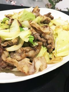 簡単☆薬味香る豚の野菜炒め-レシピのメイン写真