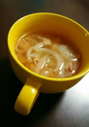春が来た！簡単。新玉ねぎの生姜スープ-レシピのメイン写真