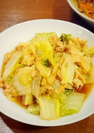 白菜と油揚げの煮物～覚書きとして～-レシピのメイン写真
