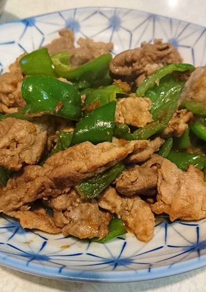 豚肉とピーマンのしょうが炒め-レシピのメイン写真