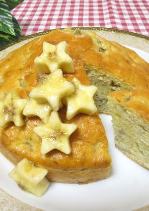 【簡単】素朴な味♪しっとりバナナケーキ-レシピのメイン写真