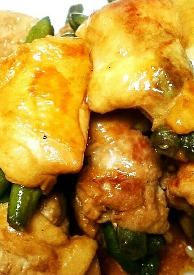 いんげんの鶏肉巻き♥照り焼き☆簡単☆-レシピのメイン写真