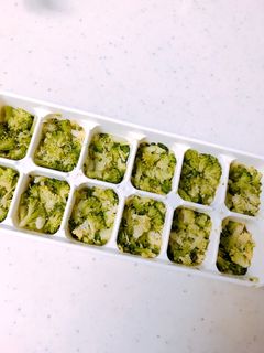 離乳食中期*ブロッコリー-レシピのメイン写真