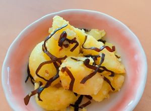 簡単！新じゃがバタ昆布佃煮和え✤副菜に✤-レシピのメイン写真