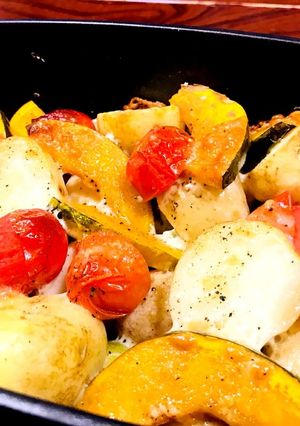 簡単!ダッチオーブンで春野菜グリル-レシピのメイン写真