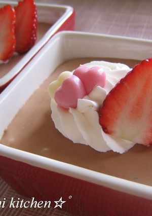 すご～く簡単♬♪♫ 柔らかチョコムース-レシピのメイン写真