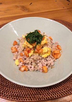 エスニック炊き込みそぼろ飯-レシピのメイン写真