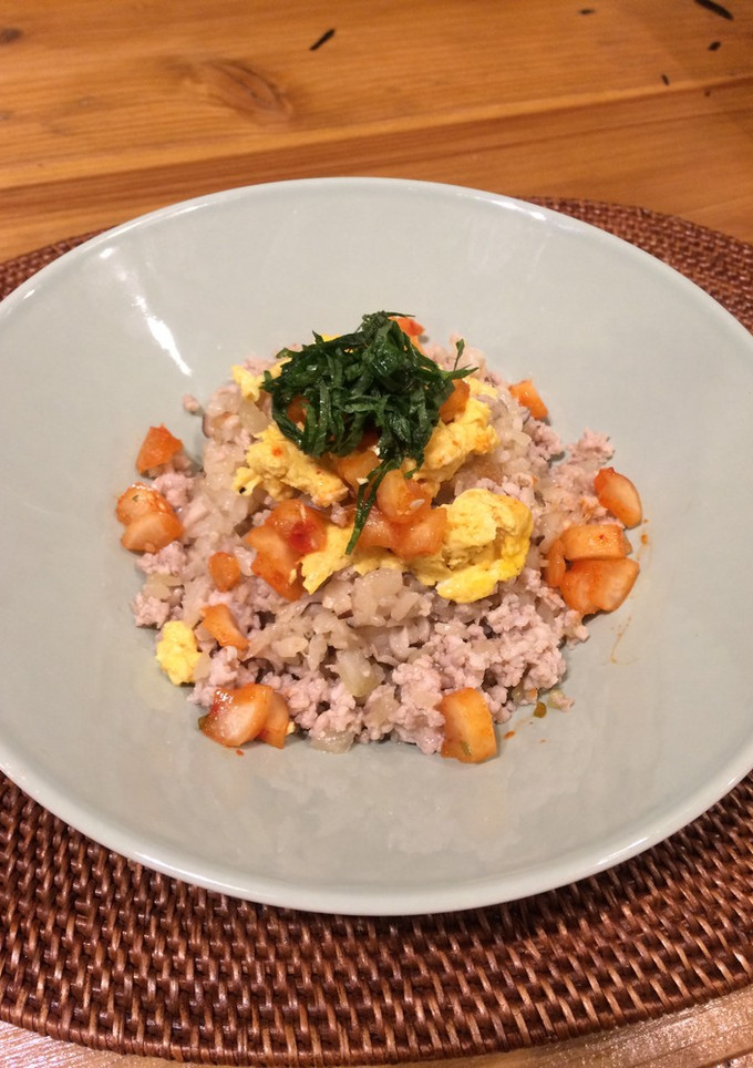 エスニック炊き込みそぼろ飯-レシピのメイン写真
