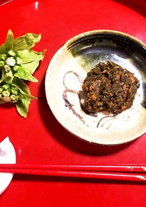 春がきた！ フキノトウ味噌-レシピのメイン写真