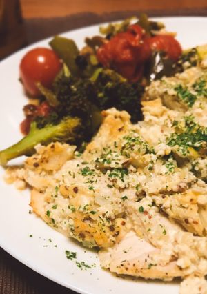 カロリーオフ!鶏胸肉の豆腐タルタル焼き-レシピのメイン写真