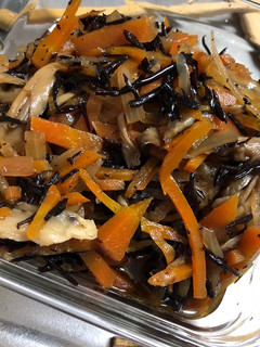 鉄分たっぷり!ひじきと切り干し大根の煮物-レシピのメイン写真
