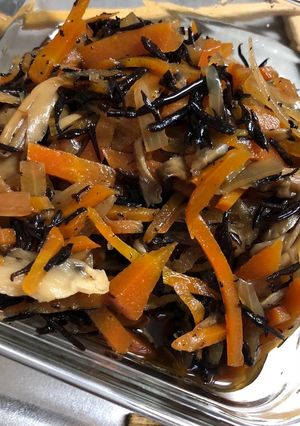 鉄分たっぷり！ひじきと切り干し大根の煮物-レシピのメイン写真