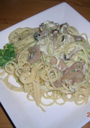 きのこのクリームパスタ-レシピのメイン写真