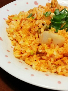簡単♪パラパラ!キムチチャーハン-レシピのメイン写真