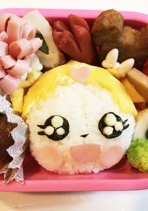 HUGっとプリキュアハグたん弁当-レシピのメイン写真