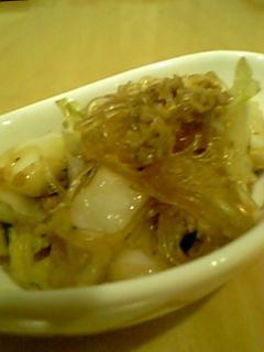 餃子の中身で是非・・白菜と春雨のオイ炒め-レシピのメイン写真