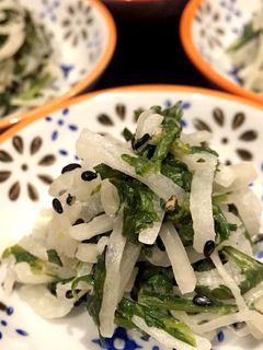春菊と大根の胡麻和え-レシピのメイン写真