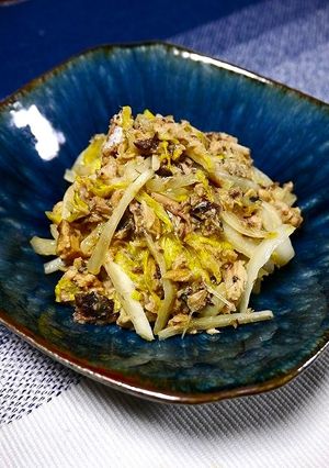 中性脂肪対策！サバと白菜の味噌マヨ炒め-レシピのメイン写真