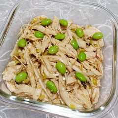 รูปของ 作りおき☆鶏胸肉と白髪ネギの中華風サラダ