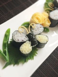 海苔巻きで簡単かわいい蝶ちょNo.2-レシピのメイン写真