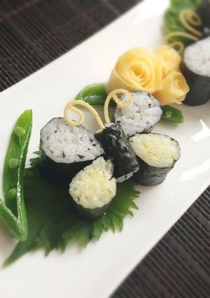 海苔巻きで簡単かわいい蝶ちょNo.2-レシピのメイン写真
