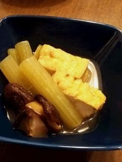フキと厚揚げの煮物-レシピのメイン写真