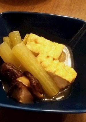 フキと厚揚げの煮物-レシピのメイン写真