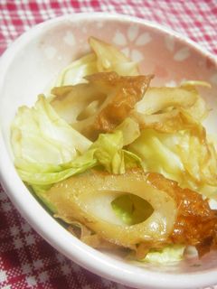 ❤簡単❤ちくわ&キャベツのオイマヨ炒め-レシピのメイン写真