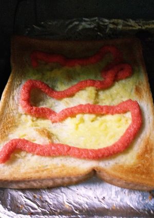 明太トースト(•ө•)♡-レシピのメイン写真