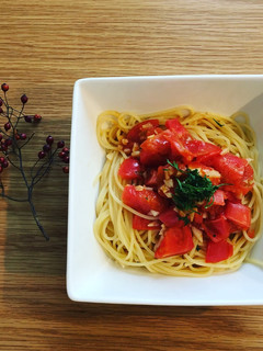 素材の味わい!トマトパスタ-レシピのメイン写真