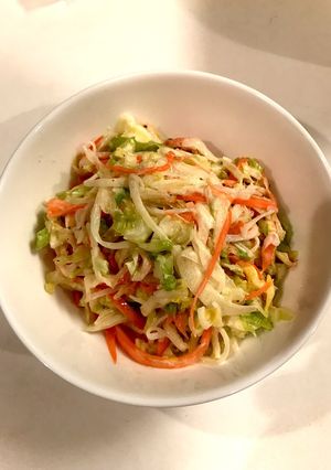 簡単！美味しい！コールスローサラダ-レシピのメイン写真
