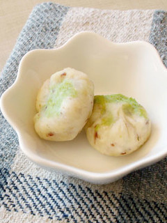 【離乳食後期】魚とポテトのひすい茶巾-レシピのメイン写真