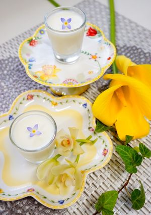 ラム酒で大人味【ラム酒入り 牛乳プリン】-レシピのメイン写真