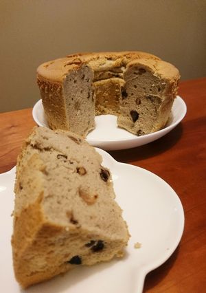 黒豆シフォンケーキ-レシピのメイン写真