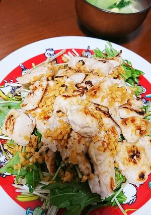 【減量中】胸肉のごま油ドレッシングがけ-レシピのメイン写真