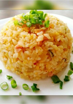シャキシャキピリ辛♪キムチチャーハン-レシピのメイン写真