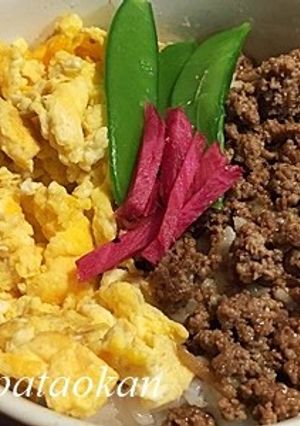 簡単♪三食丼-レシピのメイン写真
