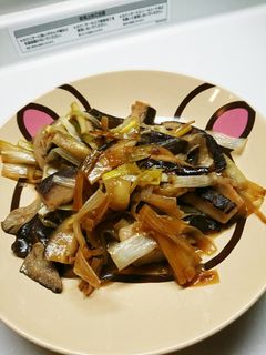 簡単☆長ネギとしいたけの炒め物-レシピのメイン写真