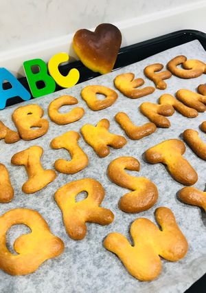 HM★簡単絞り出しクッキーABC-レシピのメイン写真
