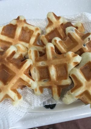 もちもちワッフル-レシピのメイン写真