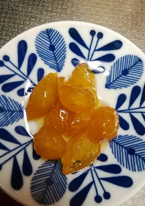 庭の金柑⭐甘露煮-レシピのメイン写真