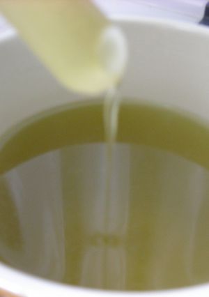 ハチミツ緑茶-レシピのメイン写真