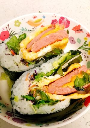 スパム巻きむすび-レシピのメイン写真
