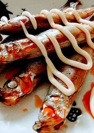 ししゃも簡単な食べ方⭐マヨネーズ&ラー油-レシピのメイン写真