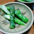 アスパラガスの昆布締め