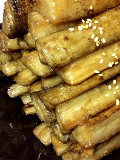 太いゴボウで素揚げ うま煮-レシピのメイン写真