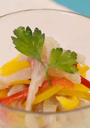 白身魚と彩野菜のマリネ-レシピのメイン写真